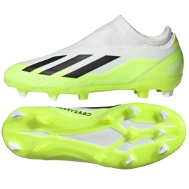 Cipők adidas X CRAZYFAST.3 Ll Fg Jr ID9357 fehér fehér