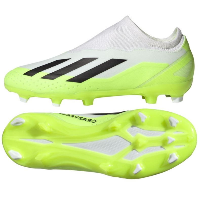 Cipők adidas X CRAZYFAST.3 Ll Fg Jr ID9357 fehér fehér
