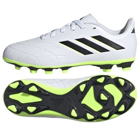 Adidas Copa Pure.4 FxG Jr GZ2551 futballcipő fehér fehér