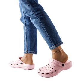 Inna Rózsaszín habszivacs, zárt orrú papucs a Kleist-től