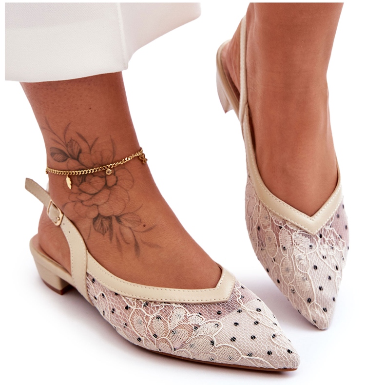 PG1 Női balettlakások bézs Adore