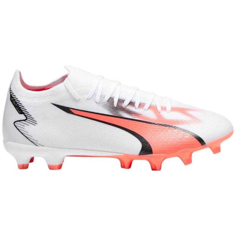 Puma Ultra Match FG/AG M 107347 01 futballcipő fehér fehér