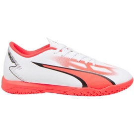 Puma Ultra Play It Jr 107535 01 futballcipő fehér fehér Puma Ultra Play It Jr 107535 01 futballcipő fehér fehér