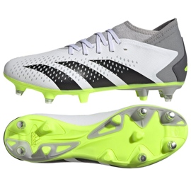 Adidas Predator Accuracy.3 Sg futballcipő IE9492 fehér fehér