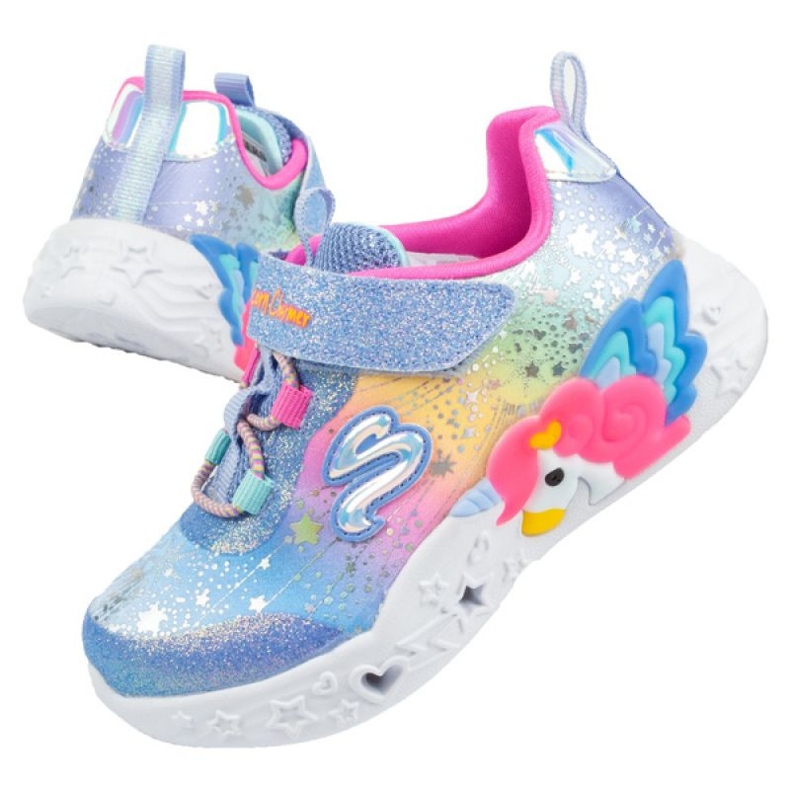 Cipők Skechers Twilight Jr 302681N/BLMT sokszínű
