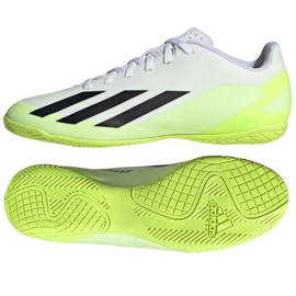 Adidas X Crazyfast.4 M IE1586 futballcipőben fehér fehér