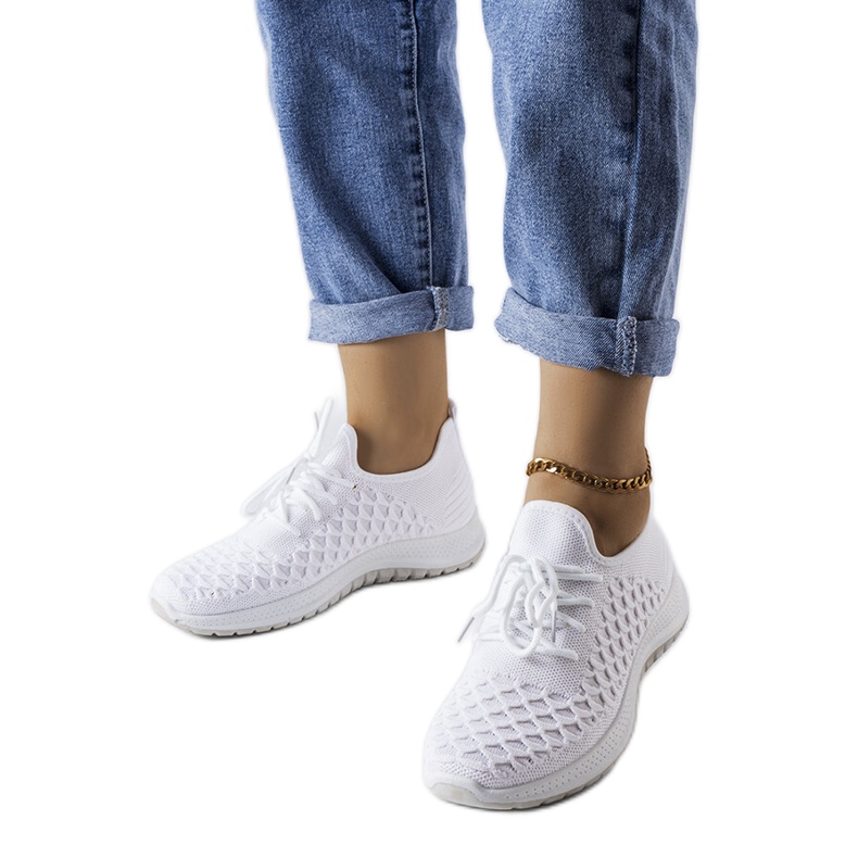 Dunes fehér sportcipő