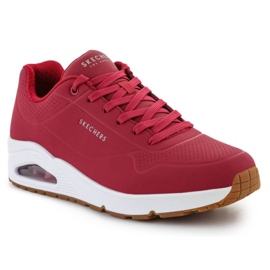 Cipők Skechers Uno Stand On Air M 52458-DKRD piros