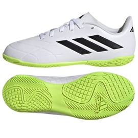 Adidas Copa Pure.4 In Jr GZ2552 futballcipő fehér