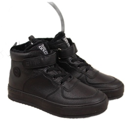 Gyerek tornacipő szigetelt fekete Big Star GG374040 Gyerek tornacipő szigetelt fekete Big Star GG374040