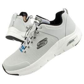 Skechers Arch Fit M 232200-LGBK sportcipő szürke