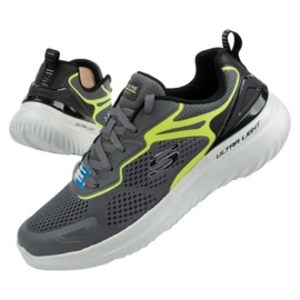 Skechers Bounder M 232674-CCLM sportcipő szürke