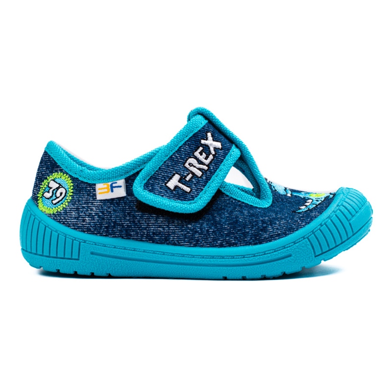 SHELOVET Kék óvodai papucs fiúknak 3F