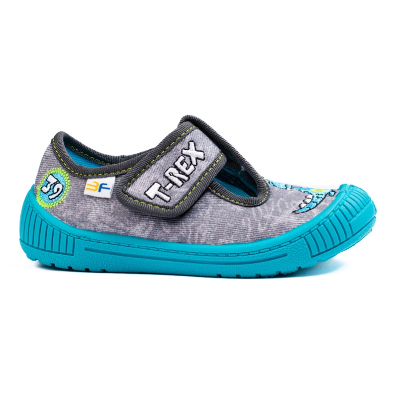 SHELOVET Szürke óvodai papucs fiúknak 3F