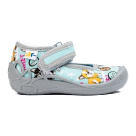 SHELOVET Gyermek papucs óvodába 3F kutyákkal kék SHELOVET Gyermek papucs óvodába 3F kutyákkal kék