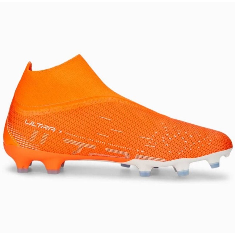 Puma Ultra Match+ Ll FG/AG M 107243 01 futballcipő narancssárga narancs és vörös