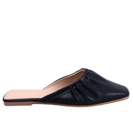 Elegáns női papucs Presley Black fekete