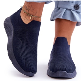 PG1 Női felbújós sportcipő Navy Claris kék