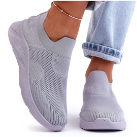 PG1 Női bebújós sportcipő Szürke Claris