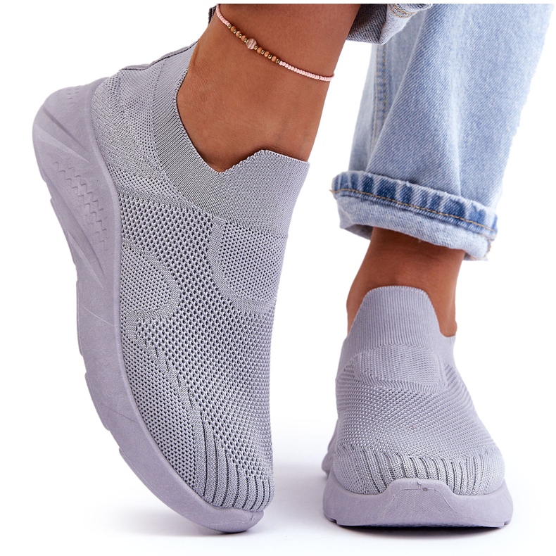 PG1 Női bebújós sportcipő Szürke Claris