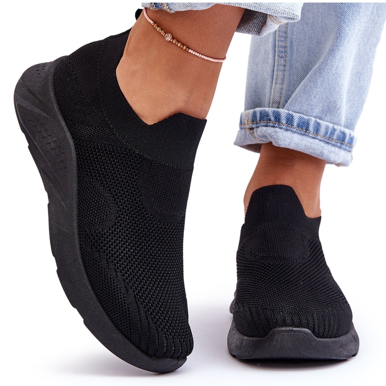 PG1 Női felbújós sportcipő, fekete Claris