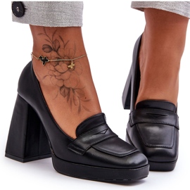 Alisa fekete magassarkú pumpák Alisa fekete magassarkú pumpák