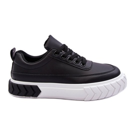 PG1 Klasszikus Platform Sneakers Fekete-fehér Nannzie