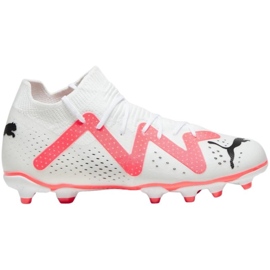 Puma Future Match FG/AG Jr 107384 01 futballcipő fehér fehér