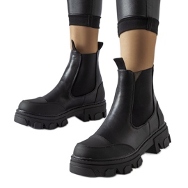 Sibyla fekete bebújós csizma