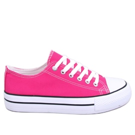 Klasszikus női tornacipő Fargis Fuchsia rózsaszín