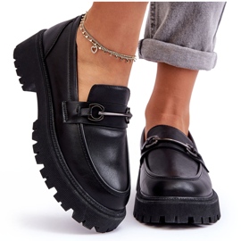 PE1 Női bőr talpú naplopók fekete Detes PE1 Női bőr talpú naplopók fekete Detes