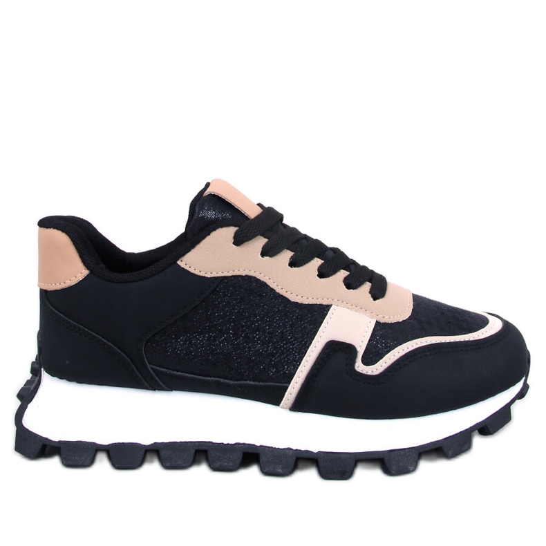 Bois Black magas talpú tornacipő fekete