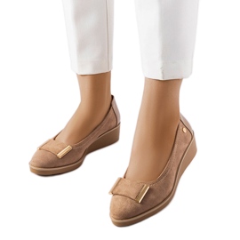 Inna Kajla bőr talpbetétes balerinák fekete Inna Kajla bőr talpbetétes balerinák fekete