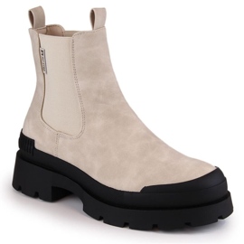 Big Star platform Chelsea csizma W INT1922B bézs