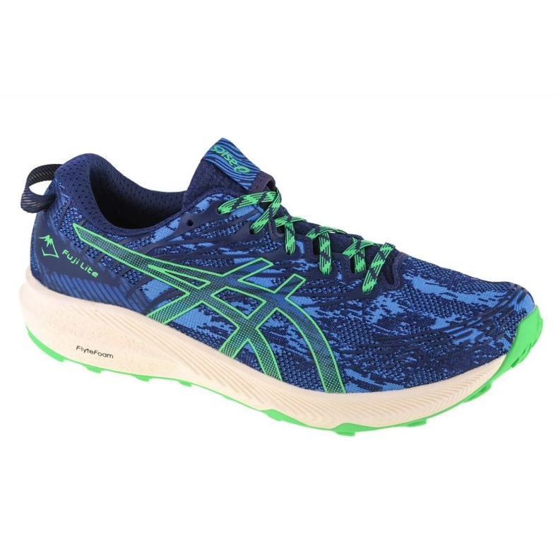 Asics Fuji Lite 3 M 1011B467-400 futócipő kék