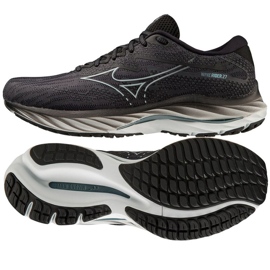 Futócipő Mizuno Wave Rider 27 M J1GC230302 fekete