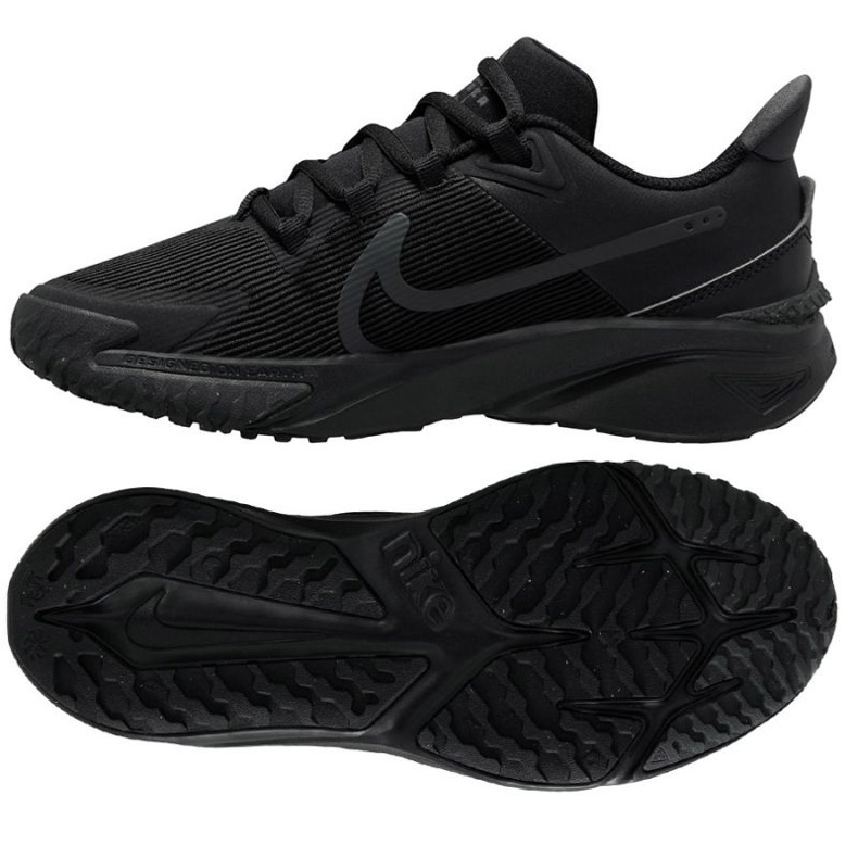 Nike Star Runner 4 DX7615 002 futócipő fekete