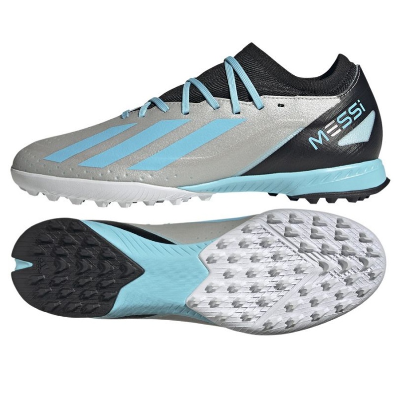 Adidas X Crazyfast Messi.3 Tf M IE4074 focicipő ezüst