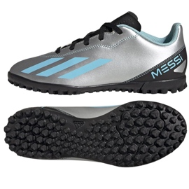 Adidas X Crazyfast Messi.4 Tf Jr IE4068 focicipő szürke a szürke árnyalatai