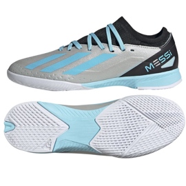 Adidas X Crazyfast Messi.3 In Jr IE4075 futballcipő ezüst