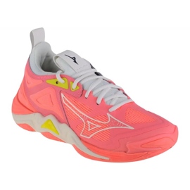 Röplabda cipő Mizuno Wave Momentum 3 W V1GC231206 piros a szürke árnyalatai