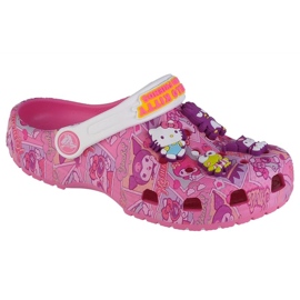 Crocs Hello Kitty and Friends Classic Clog Jr 208103-680 rózsaszín Crocs Hello Kitty and Friends Classic Clog Jr 208103-680 rózsaszín