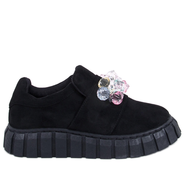 Platform brogues Worth Black fekete Platform brogues Worth Black fekete