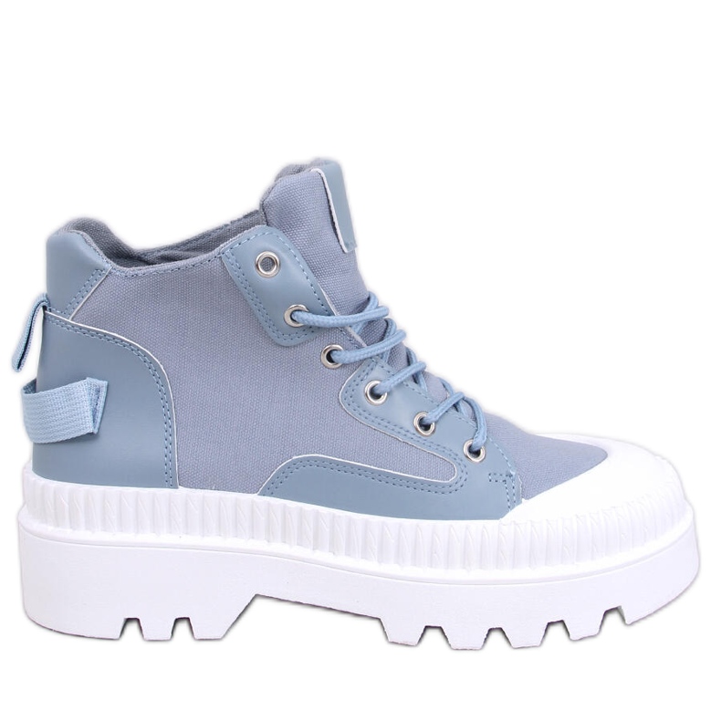 Tinli Blue bokacsizma kék