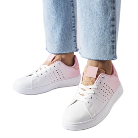 Gordon ombre hatású tornacipő fehér