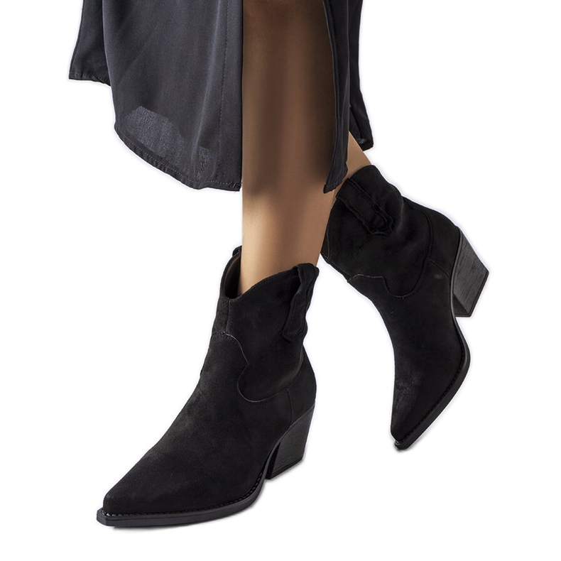 Christi fekete cowboy csizma