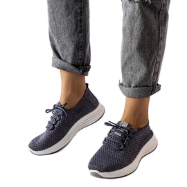 Szürke szövet tornacipő a Tommaso-tól Szürke szövet tornacipő a Tommaso-tól