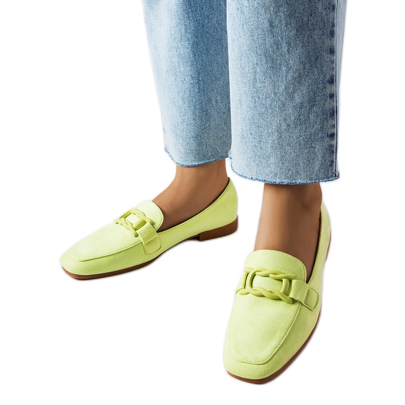 Zöld csatos naplopók az Alighiero márkától