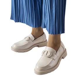 Inna Bézs színű lakkozott Scranton naplopók