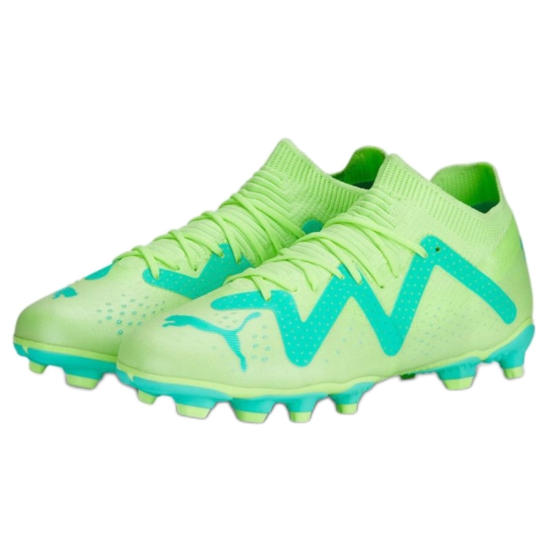 Puma Future Match FG/AG Jr 107195 03 futballcipő zöld zöld